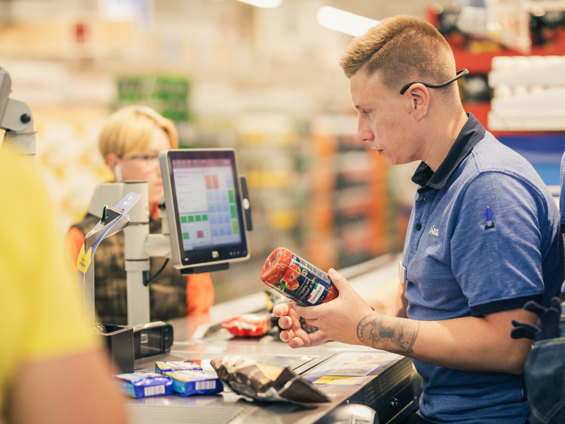 "Lidl" kasieris.