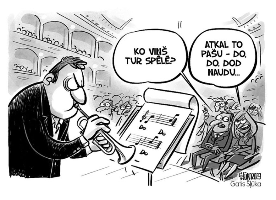 Zīmē Gatis Šļūka. Ko viņš tur spēlē?