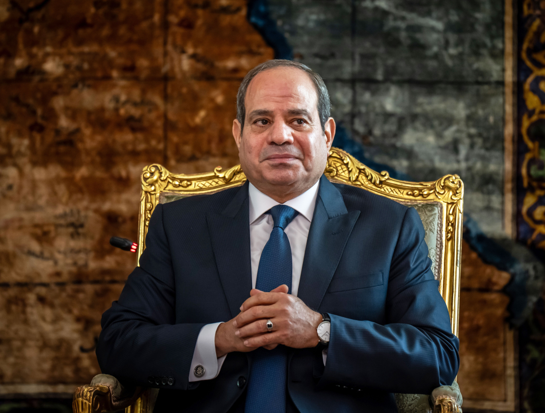 Ēģiptes prezidents Abdelfatahs al Sisi.
