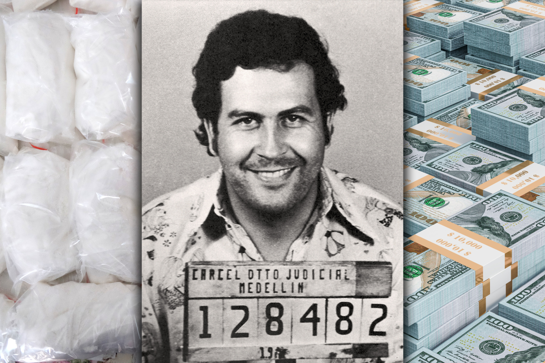Pablo Eskobars 1977. gadā.