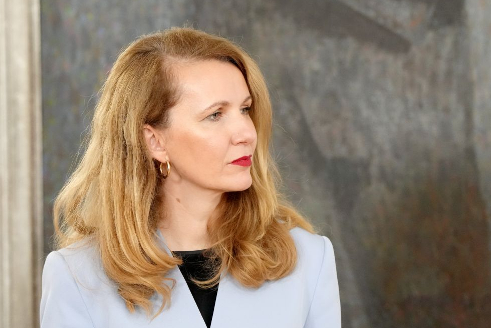 Tieslietu ministre Inese Lībiņa-Egnere.