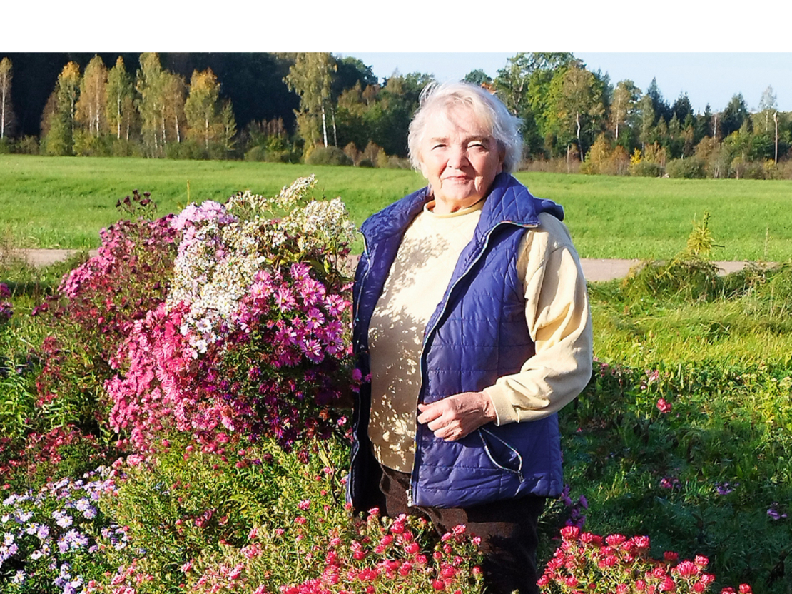 Stādaudzētavas "Eži" saimniece Ilona Kokta.