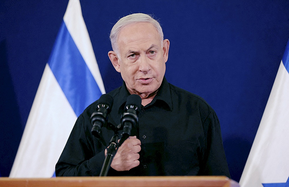 Izraēlas premjerministrs Benjamins Netanjahu.