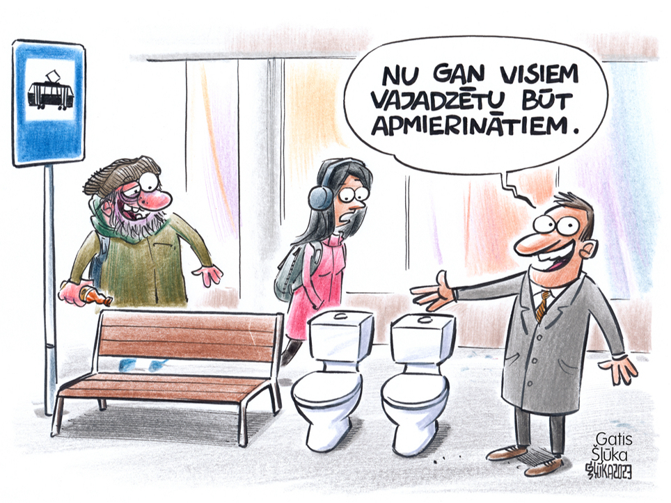 Visi apmierināti.