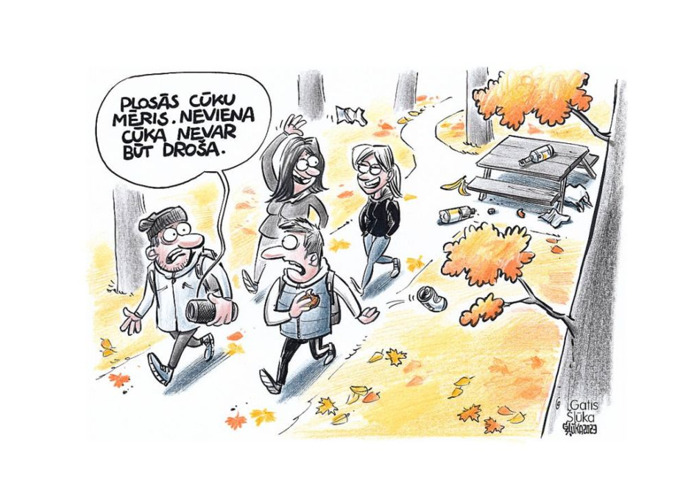 Zīmē Gatis Šļūka. Neviena cūka nevar būt droša!