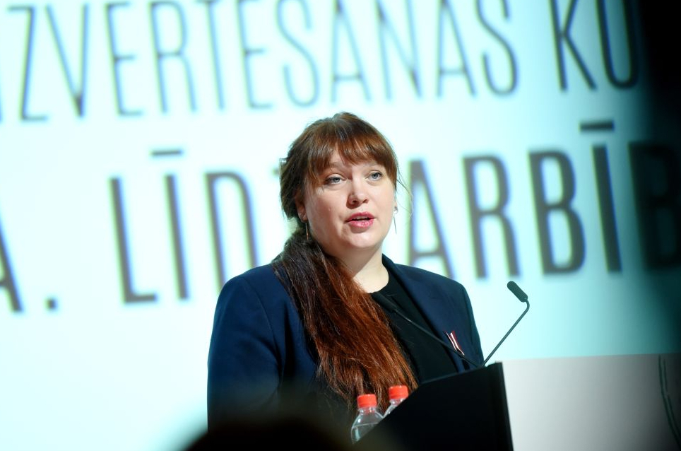 Kultūras ministre Agnese Logina.