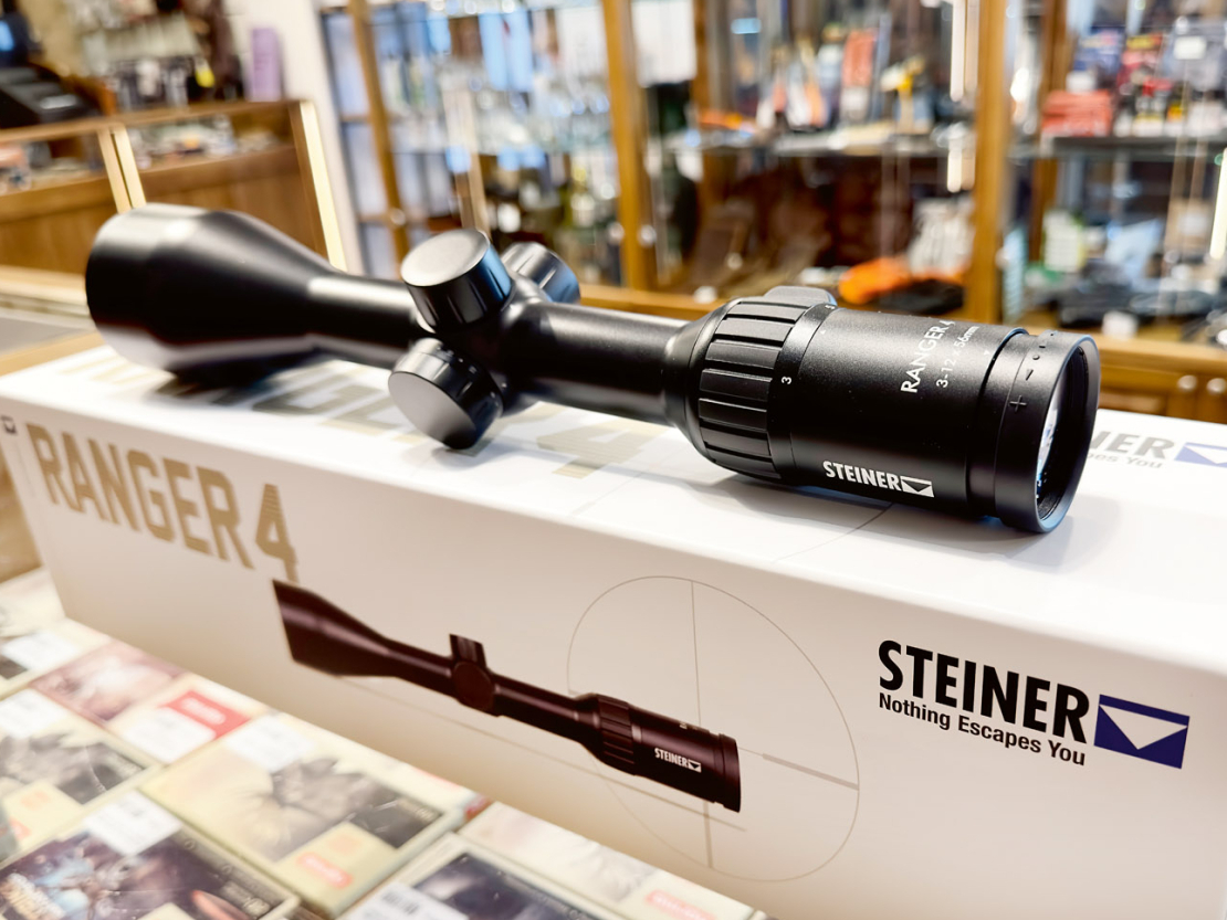 'Steiner Ranger 4' ir viena  no veiksmīgākajām tēmēkļu sērijām Eiropā.