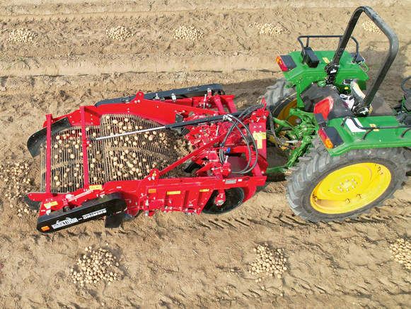 'Grimme Smart Fold' kartupeļu vālotājs.