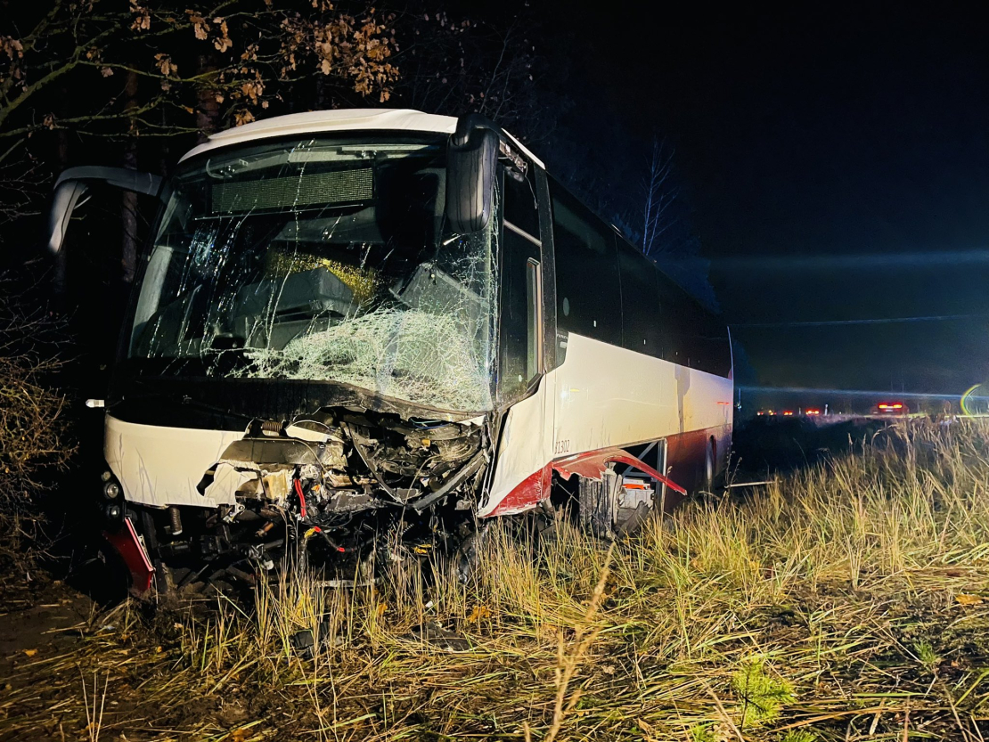 Autobusa avārija Spuņciemā.