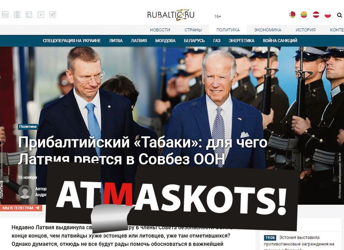 "Baltijas "Tabakijs": kāpēc Latvija raujas uz ANO Drošības padomi" vietne "Rubaltic" zina "skaidrojumu".