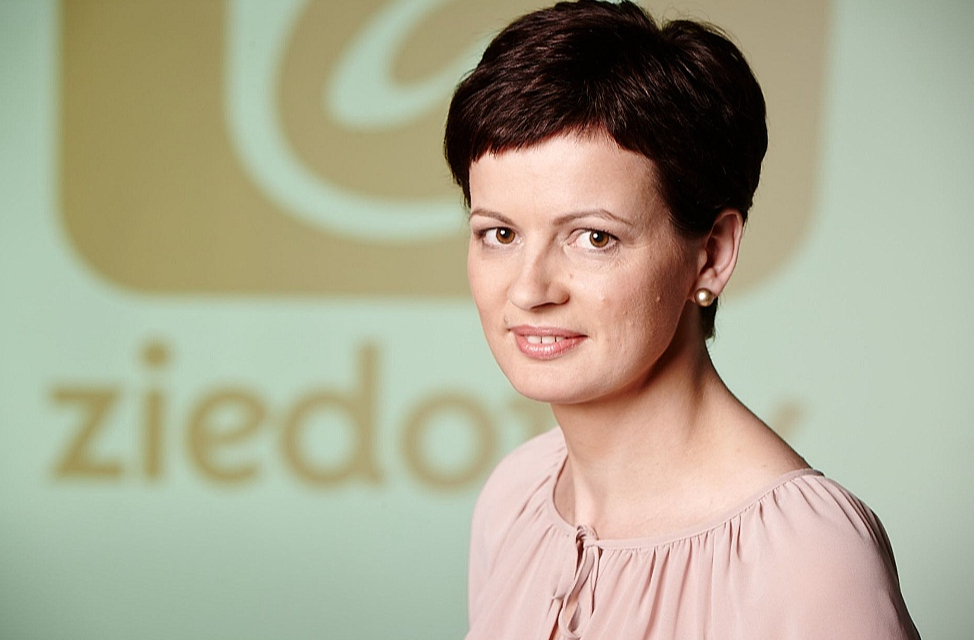 Portāla "Ziedot.lv" vadītāja Rūta Dimanta.