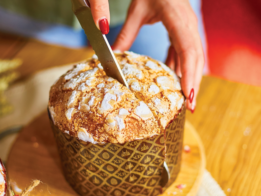 Panetone.