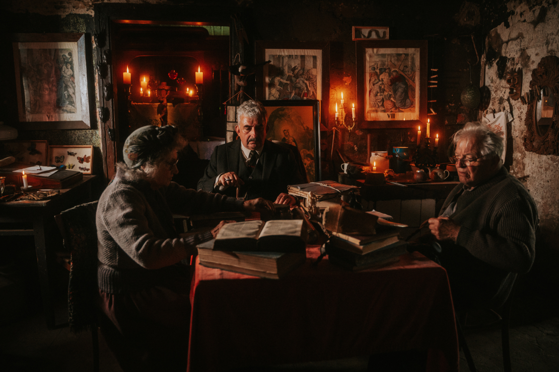 Daudzsēriju filma "Pansija pilī".