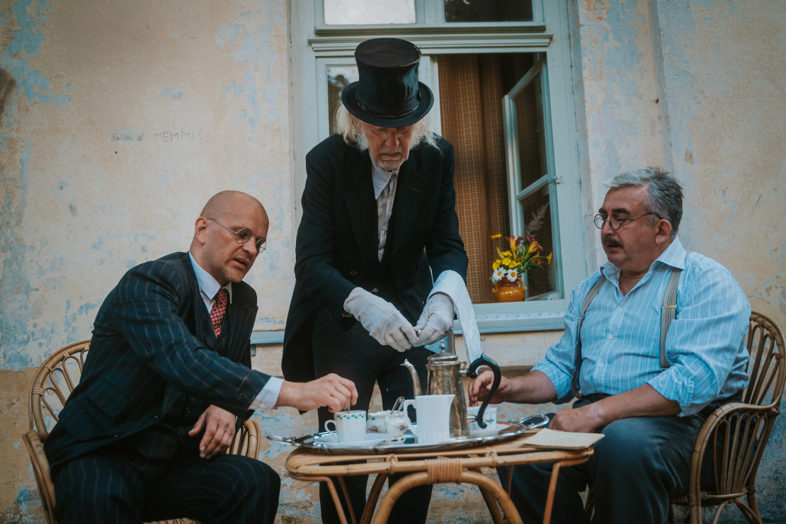 Daudzsēriju filma "Pansija pilī".