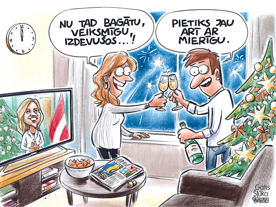 Zīmē Gatis Šļūka: Vēlējumi 2024.