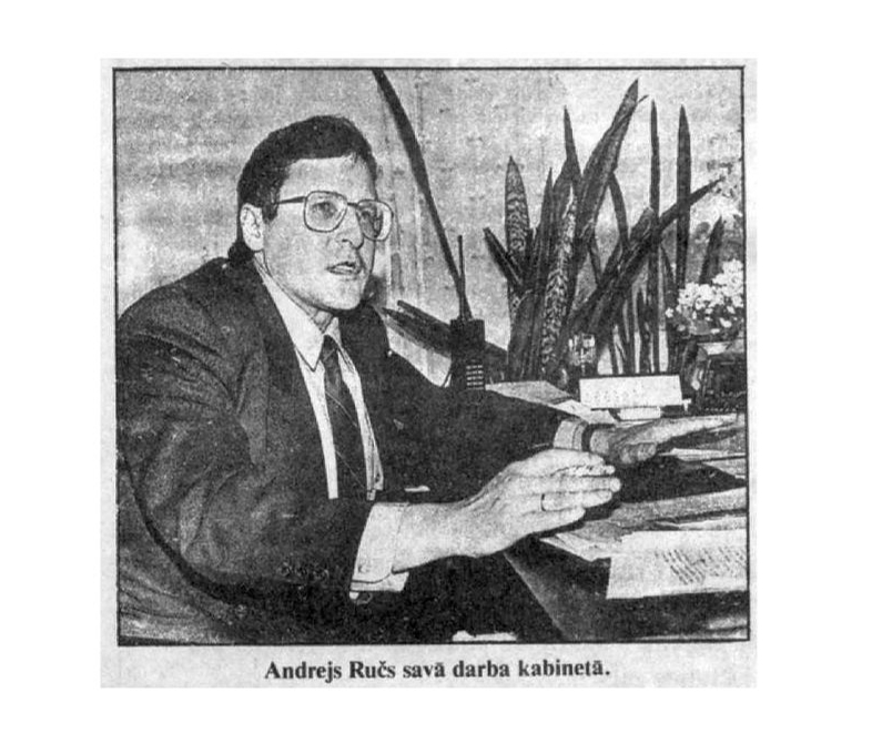 Andrejs Ručs 1994. gadā.