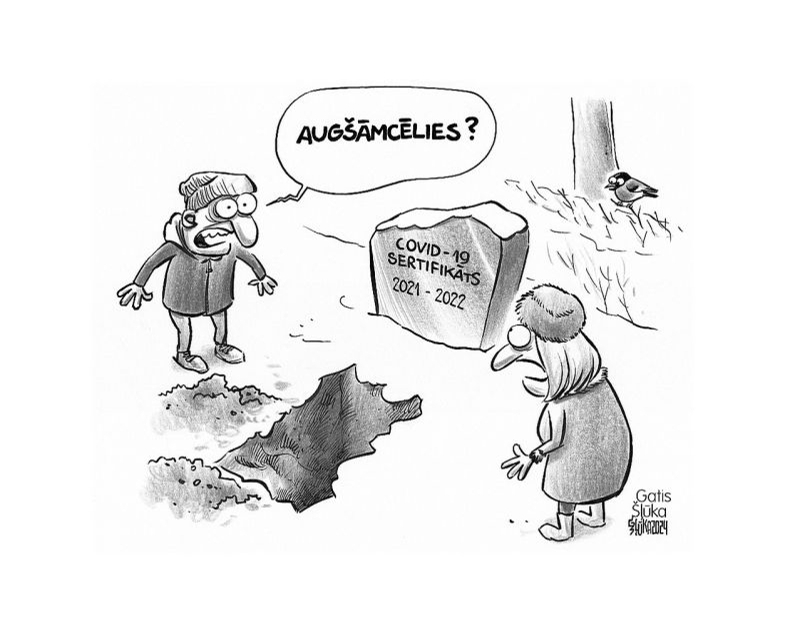 Zīmē Gatis Šļūka. Augšāmcēlies?