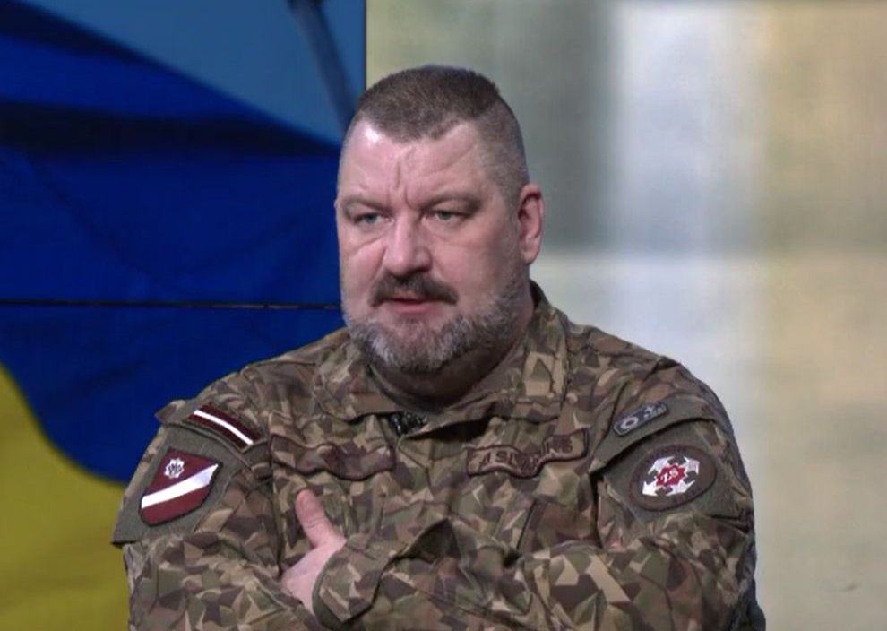 Zemessardzes majors Jānis Slaidiņš: "No Ukrainas redzam – tu nevari apturēt pretinieku, ja tev nav mīnu lauku."