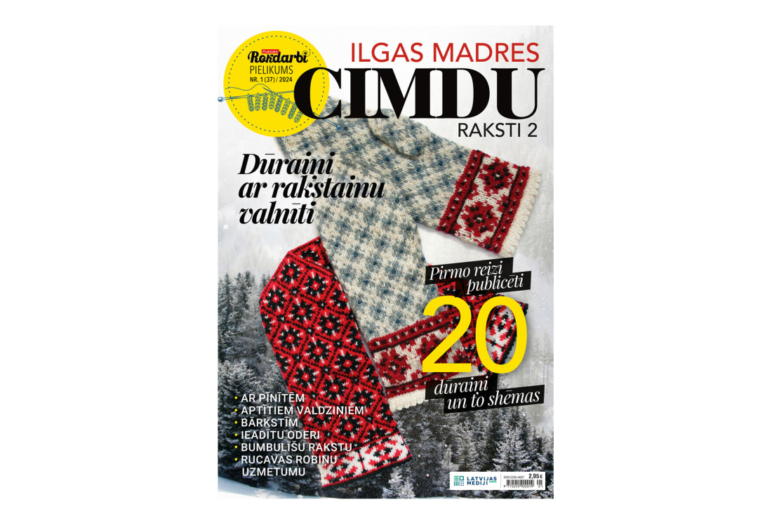 "ILGAS MADRES cimdu raksti 2".