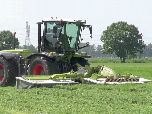 'Claas Disco' pļaujmašīna.