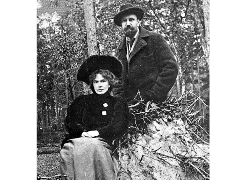 Rainis un Aspazija ap 1905. gadu.