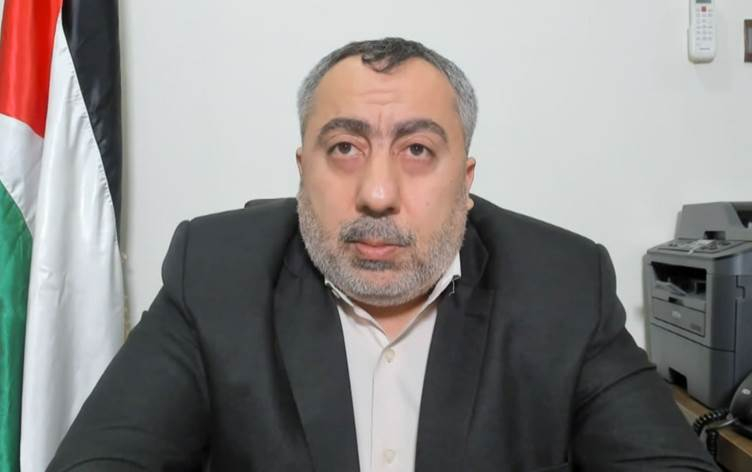"Hamās" pārstāvis Tahers al Nunu.