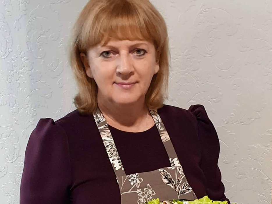 Rūjienas amatnieku biedrības "Rūzele" vadītāja Guna Ķibere.