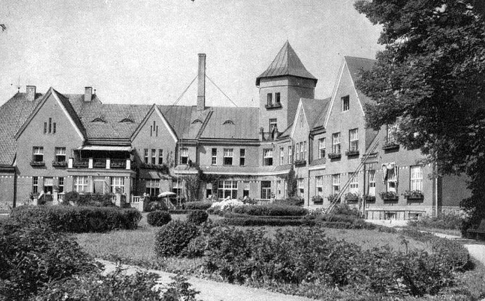 Valsts ierēdņu sanatorija "Saulkalne" Lielbātā.