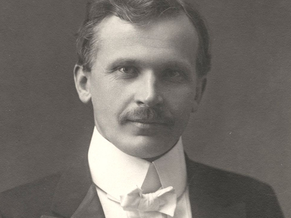Pauls Sakss jaunībā.