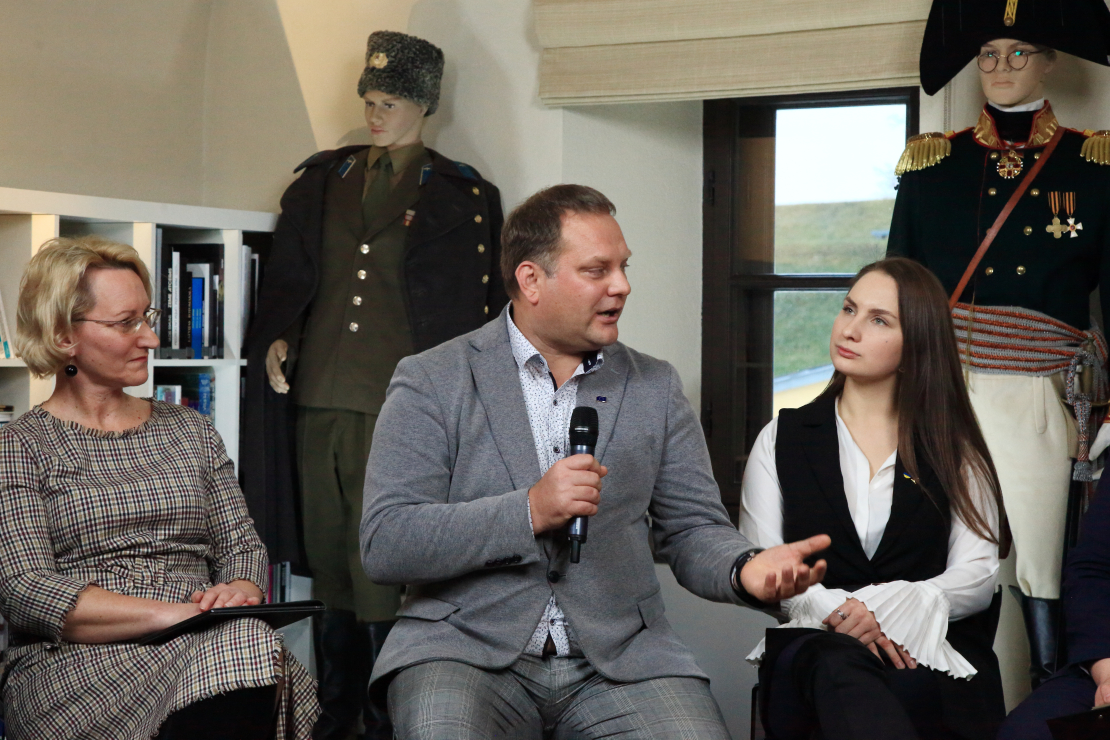  "Vērtējam darbus un solījumus" cikla diskusija “Kā nosargāt demokrātiskās vērtības?” Daugavpilī. 