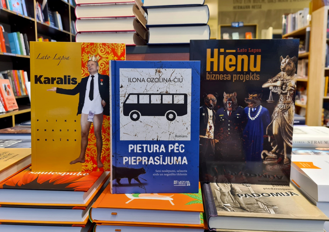 Grāmatnīca "Globuss". Pirktākās grāmatas. 