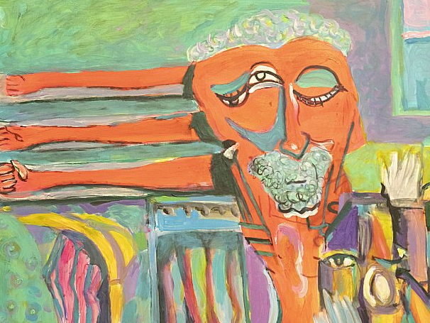 Aleksejs Naumovs. Marka Rotko oriģināldarba kopija. Fragments.
