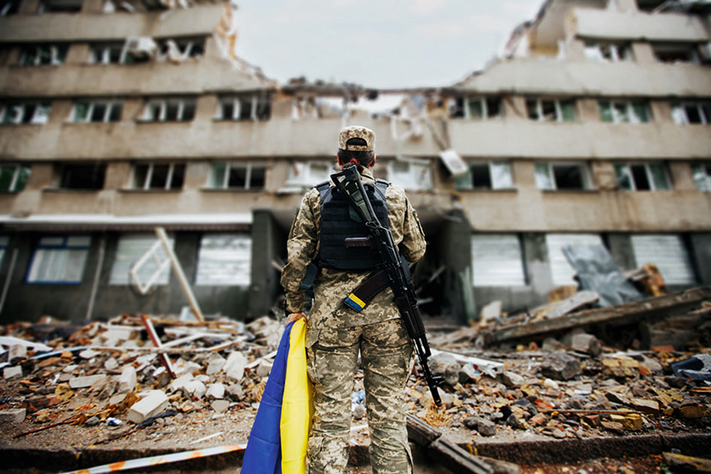 Karš Ukrainā ilgst jau divus gadus.