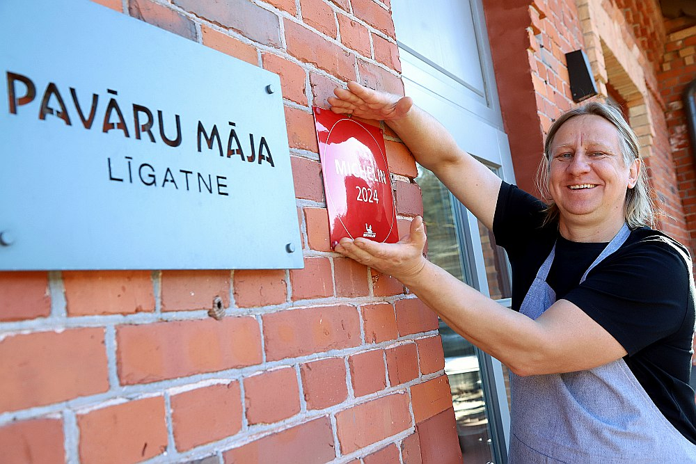 ""Michelin" novērtējums ir tāds smuks ķirsītis un apliecina piederību pie starptautiskās kulinārijas sabiedrības elites," vērtē "Pavāru mājas" saimnieks Ēriks Dreibants.