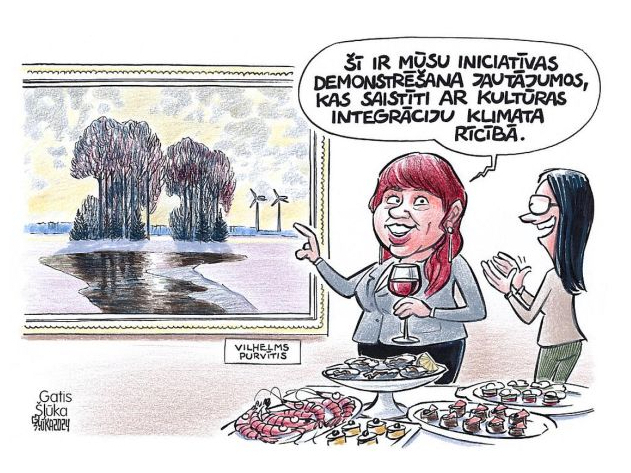 Zīmē Gatis Šļūka. Lieliska iniciatīva!