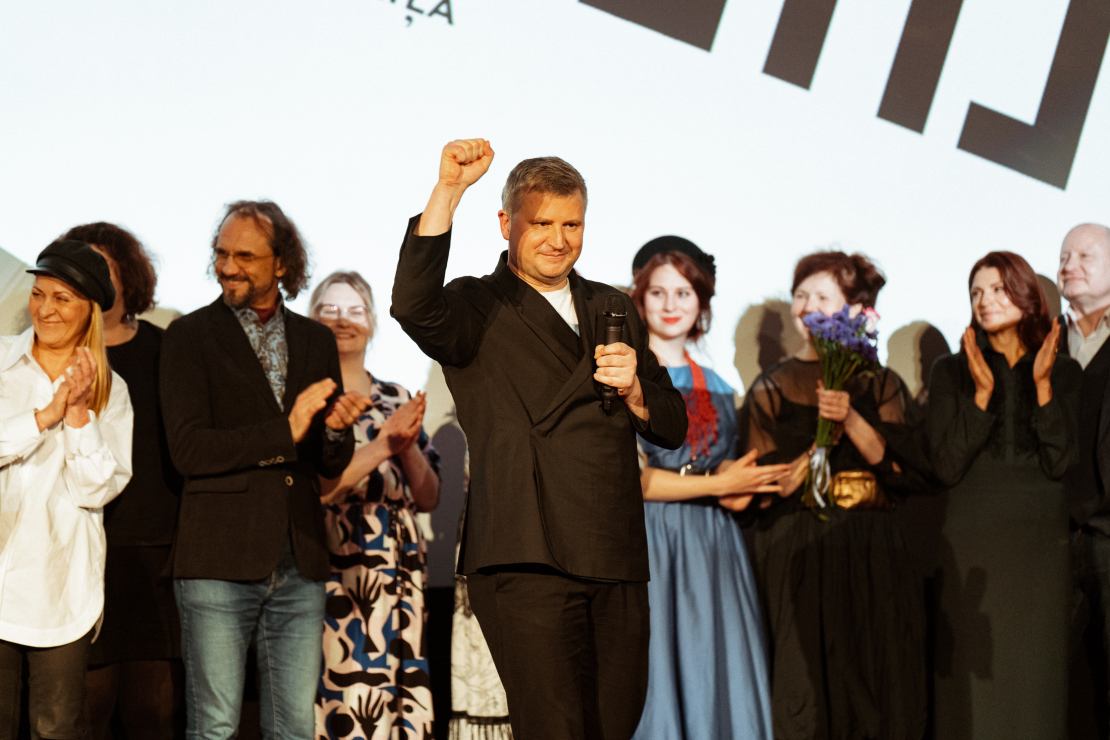 Dāvja Sīmaņa filmas "Marijas klusums" pirmizrāde.