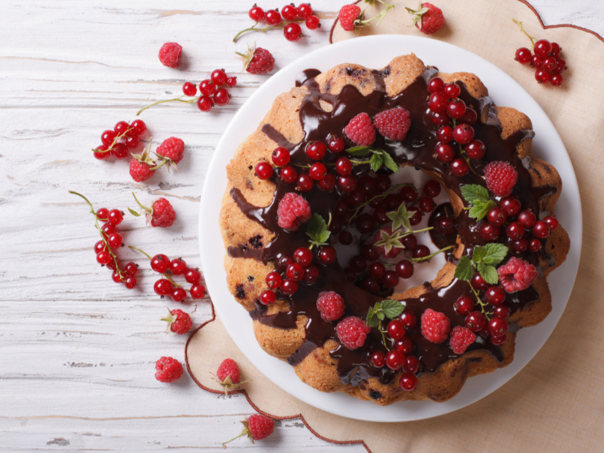 Šokolādes un kabaču torte .