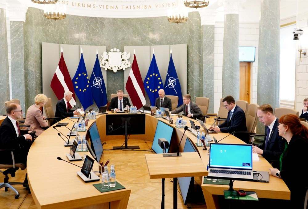 Ministru kabineta sēde.