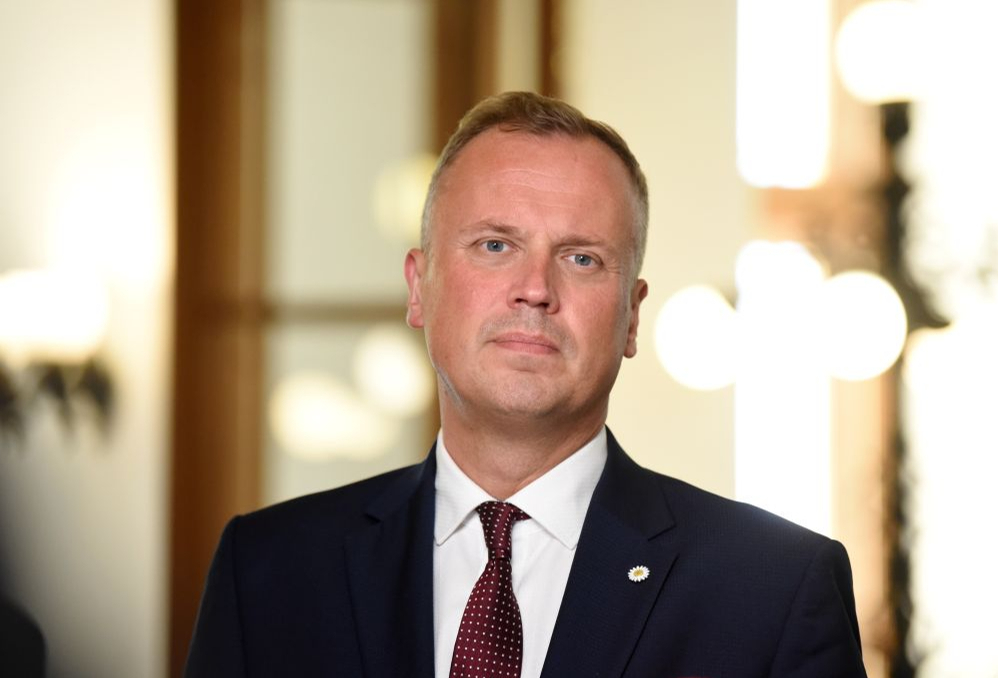 Latvijas Zaļās partijas priekšsēdētājs Edgars Tavars.