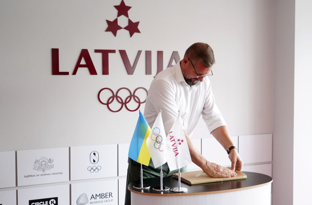 Latvijas Olimpiskās komitejas prezidents Jānis Buks.
