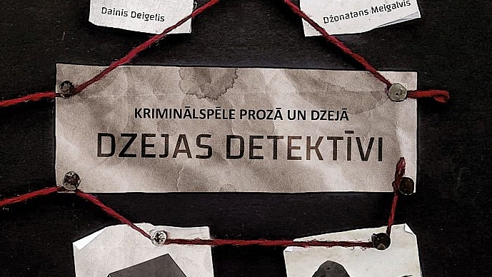 "Kriminālspēle prozā un dzejā. Dzejas detektīvi".