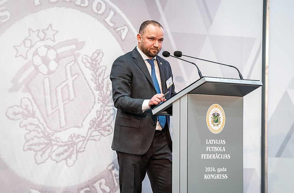 Vadims Ļašenko ir piektais LFF prezidents pēc neatkarības atjaunošanas, vēlēšanās uzvarot otro reizi.