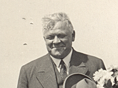 Valsts un Ministru prezidents Kārlis Ulmanis 30. gadu beigās.