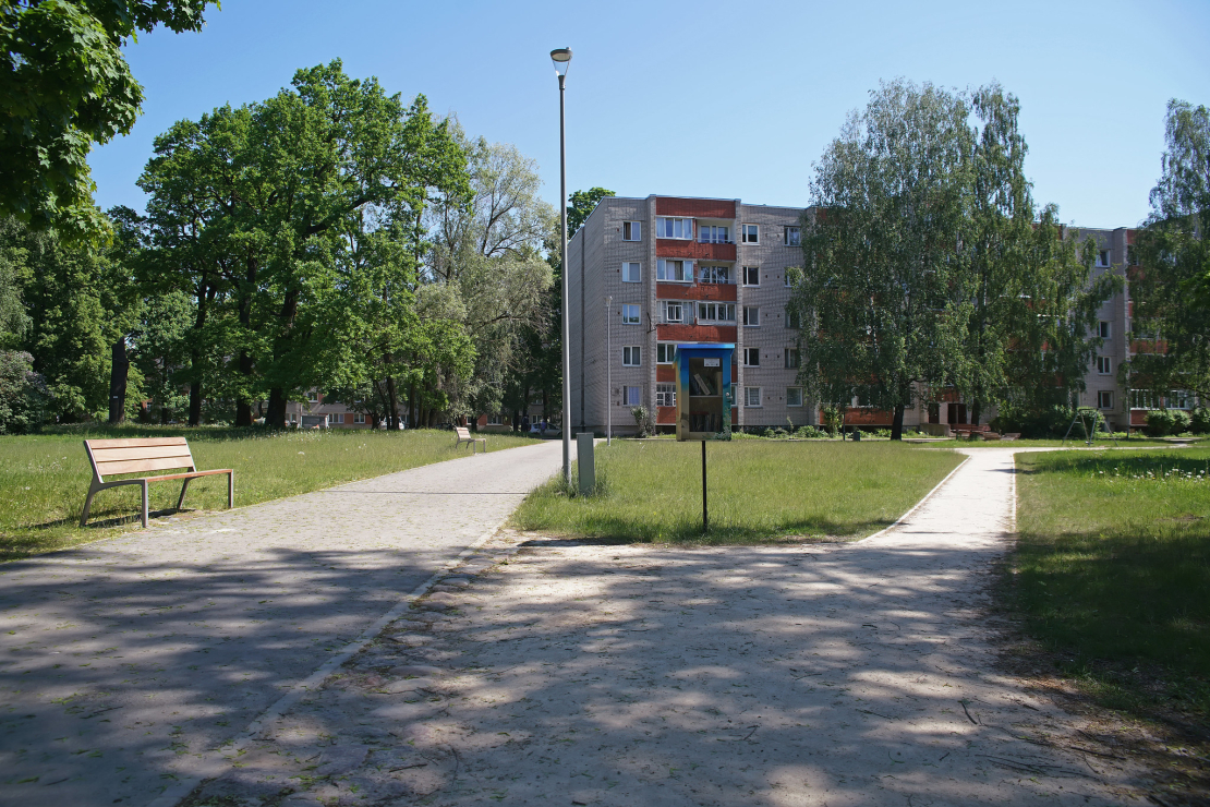 Ozolaines parks Duntes ielā.