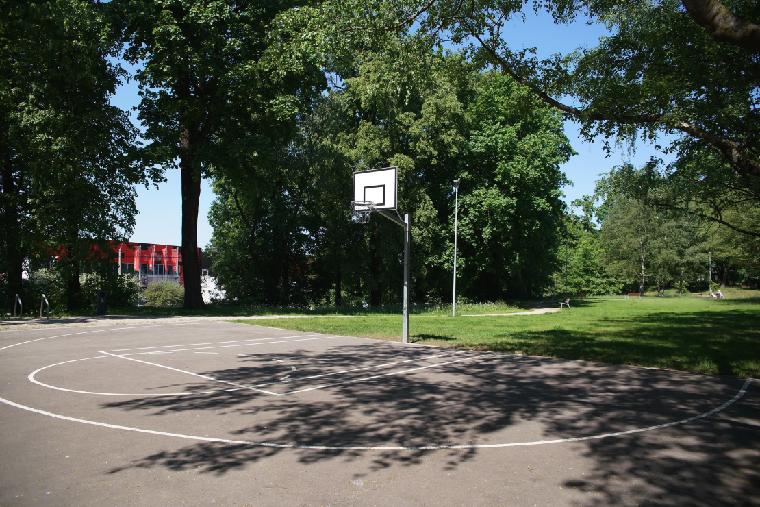 Ozolaines parks Duntes ielā.