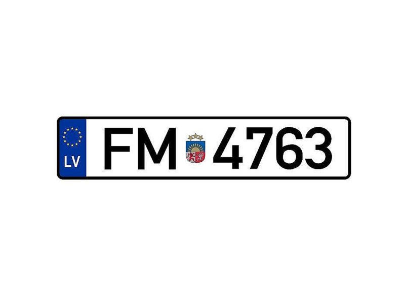 Iespējamās izmaiņas transporta numurzīmēs.