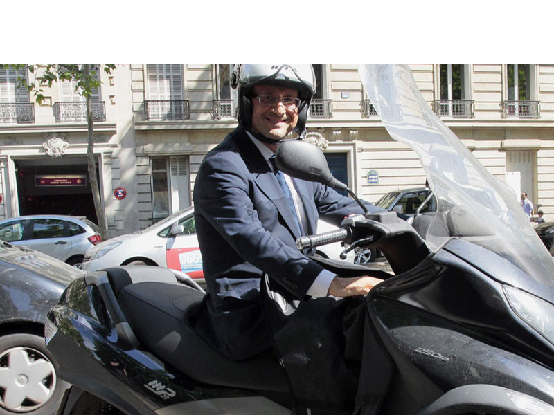 Slavenais motorollers.