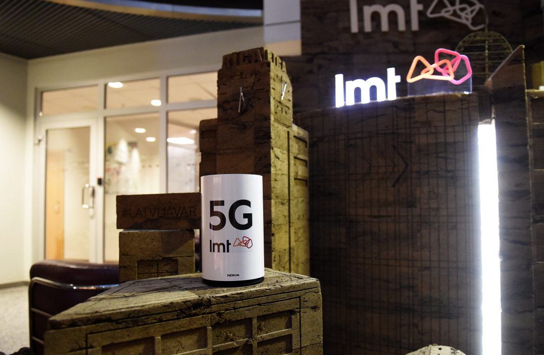 SIA "Latvijas Mobilais telefons" telpas Ropažu ielā.