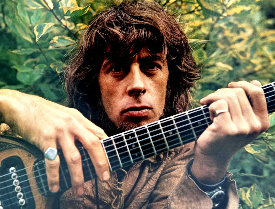 John Mayall "The Blues Alone". 1967. gada plates vāka foto.