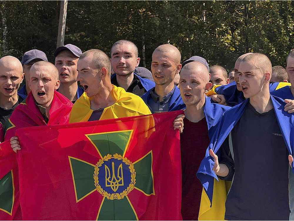 Ukraiņu gūstekņi. 